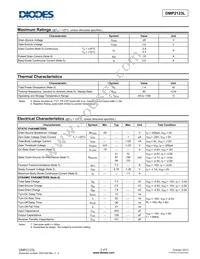 DMP2123L-7 Datasheet Page 2