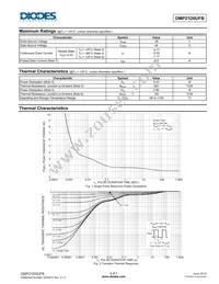 DMP21D0UFB-7 Datasheet Page 2