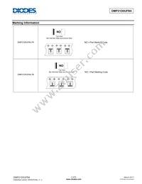 DMP21D0UFB4-7B Datasheet Page 2