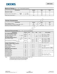 DMP2305U-7 Datasheet Page 2
