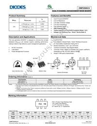 DMP2900UV-7 Datasheet Cover