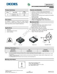 DMP3007SFG-13 Datasheet Cover