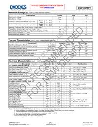 DMP3017SFV-7 Datasheet Page 2