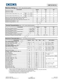 DMP3018SFVQ-7 Datasheet Page 2