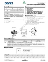 DMP3028LFDE-13 Datasheet Cover