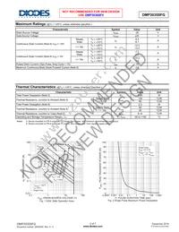 DMP3035SFG-7 Datasheet Page 2
