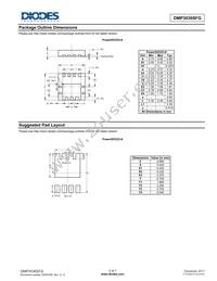 DMP3036SFG-13 Datasheet Page 6