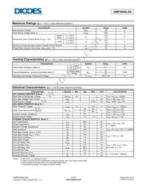 DMP3050LSS-13 Datasheet Page 2