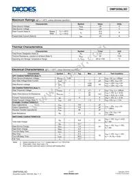 DMP3056LSD-13 Datasheet Page 2