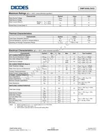 DMP3056LSDQ-13 Datasheet Page 2
