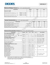 DMP3065LVT-13 Datasheet Page 2