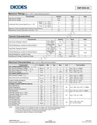 DMP3085LSD-13 Datasheet Page 2