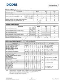 DMP3085LSS-13 Datasheet Page 2