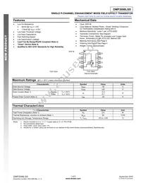 DMP3098LSS-13 Datasheet Cover