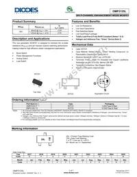 DMP3125L-13 Datasheet Cover