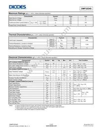 DMP32D4S-7 Datasheet Page 2