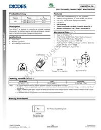 DMP32D5LFA-7B Datasheet Cover