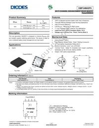 DMP34M4SPS-13 Datasheet Cover