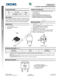 DMP4010SK3-13 Datasheet Cover