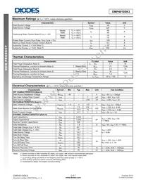 DMP4010SK3-13 Datasheet Page 2
