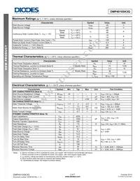 DMP4010SK3Q-13 Datasheet Page 2