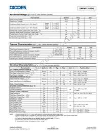 DMP4013SPSQ-13 Datasheet Page 2