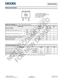 DMP4015SK3Q-13 Datasheet Page 2