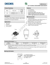 DMP4025LK3-13 Datasheet Cover