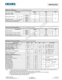 DMP4025LSSQ-13 Datasheet Page 2