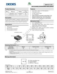 DMP4047LFDE-7 Datasheet Cover