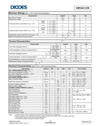 DMP4047LFDE-7 Datasheet Page 2
