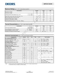 DMP45H150DHE-13 Datasheet Page 2