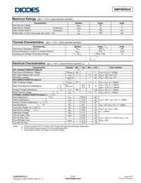 DMP56D0UV-7 Datasheet Page 2