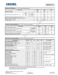 DMP6023LFG-13 Datasheet Page 2