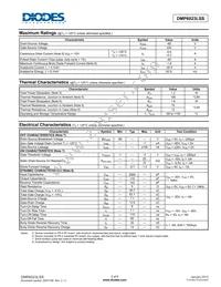 DMP6023LSS-13 Datasheet Page 2