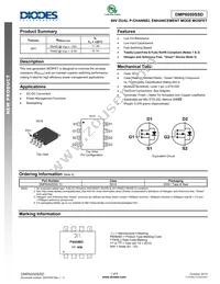DMP6050SSD-13 Datasheet Cover