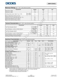 DMP6185SEQ-13 Datasheet Page 2