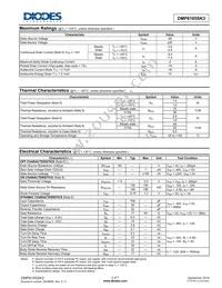 DMP6185SK3-13 Datasheet Page 2