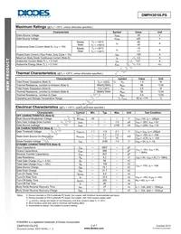 DMPH3010LPS-13 Datasheet Page 2