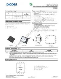 DMPH3010LPSQ-13 Datasheet Cover