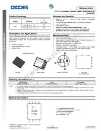 DMPH4015SPS-13 Datasheet Cover