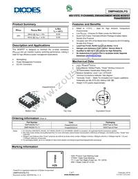 DMPH4029LFG-7 Datasheet Cover