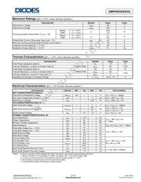 DMPH6050SK3Q-13 Datasheet Page 2