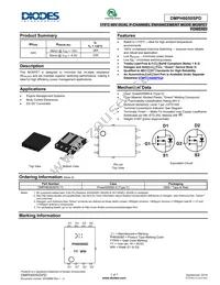 DMPH6050SPD-13 Datasheet Cover