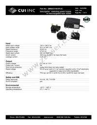 DMS033160-P5-IC Datasheet Cover