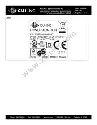 DMS033160-P5-IC Datasheet Page 2