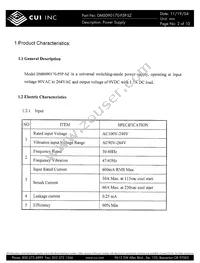 DMS090170-P5P-SZ Datasheet Page 2