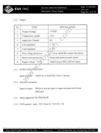 DMS150100-P5P-SZ Datasheet Page 3