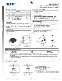 DMS2085LSD-13 Datasheet Cover