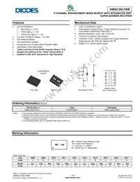 DMS2120LFWB-7 Datasheet Cover